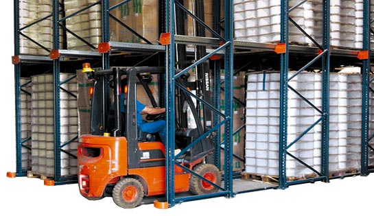 Drive-In Pallet Racking offered by Raymond Handling Consultants